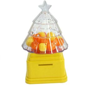 Compartilhe com Abóbora novas crianças presente candy jar portátil gumball dispensador mini candy snack vending machine