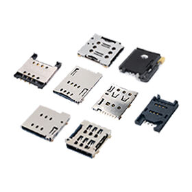 Connecteur de carte Nano SIM MUP-C781, boîtier de support de carte SIM 6P avec broche de commutation pour téléphone portable, MPOS, vente chaude en Inde, Turquie, Vietnam, Afrique du Sud