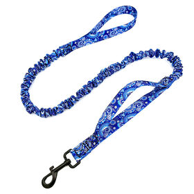 Retractable Dog Walking Leash Double Handle Outdoor Nylon Dog Leash Outdoor Short Dog Lead Easy Contorl Pet Lead Pet Supply