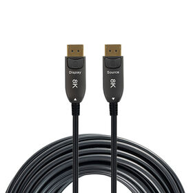 DP1.4 AOC Aktives Optisches Kabel, Kleiner Kopf, 4K 8K - Hochleistungs-Verbindungslösung