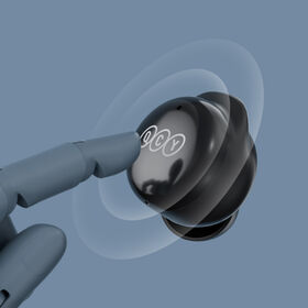 QCY T17 Auriculares inalámbricos verdaderos 6mm Controlador dinámico 26H Tiempo de reproducción 4,2g Ultra-Light ENC Llamadas IPX4 Bluetooth 5,3