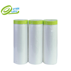 W090 fabricante pintura protectora HDPE plástico pre grabado automotriz rollo de película para la protección de la pintura de los muebles del coche