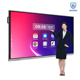 65 75 85 Zoll Klassenzimmer Smartboards Präsentationsbildschirm Digital Board Interaktives Whiteboard Smart Board für Schulunterricht
