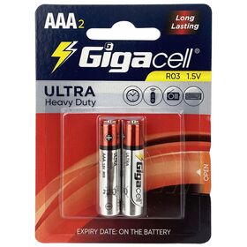 Harga Kompetitif, OEM Selamat Datang, Baterai R03 AAA 1.5V Ultra Heavy Duty Zinc-Carbon