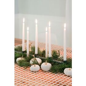 Klassische gerade Spitzkerzen für Candle-Light-Dinner & Hochzeitstischdekorationen