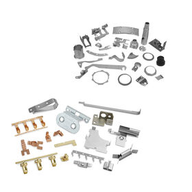 Piezas de estampado de metal personalizadas Soportes de doblado de aluminio de acero inoxidable de precisión Terminales de clips de blindaje electrónico