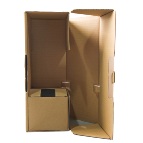 Caja de Plantas Kraft Personalizada con Logotipo para Guardería, Precio de Fábrica, Soporte Interior Integrado Troquelado, Embalaje para Mayoristas de Plántulas de Jardín