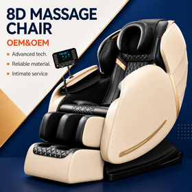 Centre commercial Aéroport Commercial Vending Chaise De Massage De Luxe Smart APP Contrôle 4D Shiatsu Zéro Gravité Plein Corps Canapé de Massage