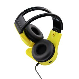 Harga Pabrik Headphone Kabel Pelindung Telinga Edukatif Jack 3.5mm Mikrofon Over Ear Peredam Bising untuk Belajar Anak