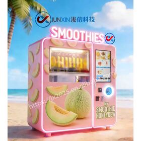 Mesin Penjual Otomatis Smoothie Buah Layar Sentuh 2026, Sesuai Standar ADA, Manajemen Cloud, Berbagai Rasa