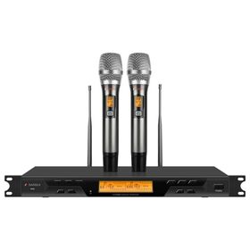 Microphones professionnels Microphones portables filaires Microphones à main filaires en gros en métal pour barres de karaoké