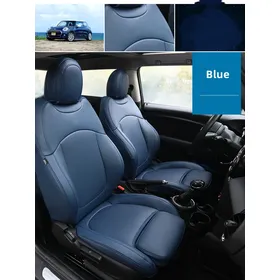 Housses de Siège sur Mesure en Cuir Nappa de Luxe pour BMW Mini Cooper Countryman Clubman Cabriolet - Ensemble Complet Avant et Arrière
