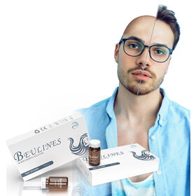 Terapia de inyección de esencia celular orgánica HA de alta calidad para promover el crecimiento del cabello y hacerlo más grueso y oscuro.