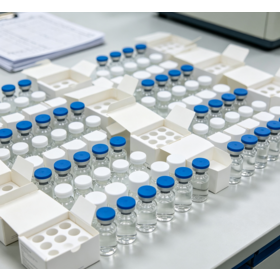 L'emballage flexible classe le peptide lyophilisé directement de la chaîne de production de la Chine