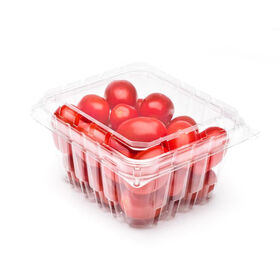 Kotak Buah Beri PET Stackable Airflow Clamshell