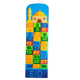 Kalender Ramadan Eid Hitung Mundur Felt Ramah Lingkungan