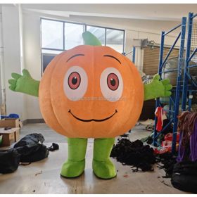 Kostum Maskot Cosplay Labu Tiup Kustom