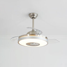 RGB Licht Einziehbarer Smart HIFI Deckenventilator