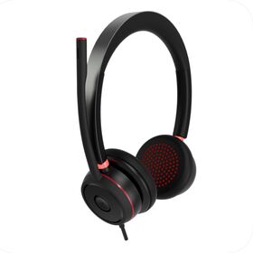 Headset Kabel dengan Mikrofon Peredam Bising untuk Pusat Panggilan, Kantor, Rapat, Komunikasi Bisnis - ODM