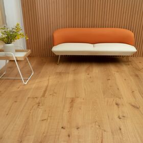 Engineered wood flooring Click-lock flooring Log style, Cream style, Natural wood grain, Matte finish, Eco-friendly Living room
