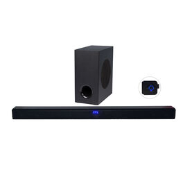 Soundbar laris harga pabrik dengan subwoofer, speaker HDMI ARC, Optical, AUX, USB, Bluetooth untuk teater rumah TV