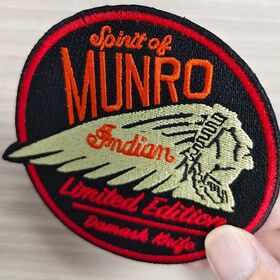 Pach Bordir Grosir Ramah Lingkungan Tahan Lama Bersertifikat ISO Kualitas Premium untuk Lencana, Suvenir, Semangat Pengendara Sepeda Motor