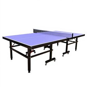 Klappbare Indoor Tischtennisplatten mit Rädern, Standardgröße