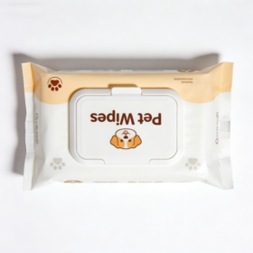 Desain Baru Harga Murah Tisu Basah Kucing Biodegradable, Bebas Pewangi, Berbasis Tumbuhan untuk Pembersihan Hewan Peliharaan (Anjing & Kucing)