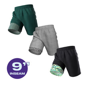 Professional Style Men Shorts Lightweight Quick Dry Fabric For Intense Gym And Running Sessions