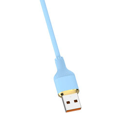 SOMOSTEL Wholesales SMS-BJ36 3.3ft 1m Powerline Fast charge and quick transmission USB Silicone fast charging cable 3.1A
