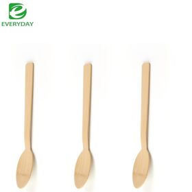 Sustainable Birch Compostable Cutlery Set 8 Inch Restaurant Grade Fast Degradation Eco Friendly Bio Coating