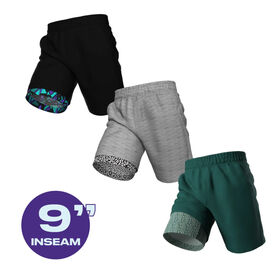 Men's Gym Running Shorts 9 Inch Quick Liner Short Dry Athletic Wholesale Custom Manufacture Men Shorts