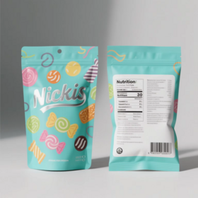 Best price Biodegradable Snacks Bags Food Grade Stand up Pouch Heat Seal Zipper Top Recyclable Food Packaging Bags