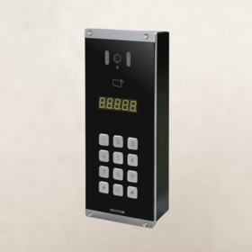 4G LTE VoLTE Video Intercom Door Station for Multi Tenant Apartment Access Control with Mobile App Management