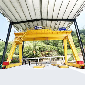 Derek Gantry Girder Ganda Tugas Berat Outdoor Terlaris, 50 Ton 65 Ton 80 Ton 100 Ton dengan Sertifikasi CE ISO