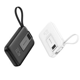 2026 Fabrikpreis 10000mAh Kabellose Magnetische Powerbank mit Kabel PD 22.5W Schnellladung Tragbare Powerbank für iPhone 17