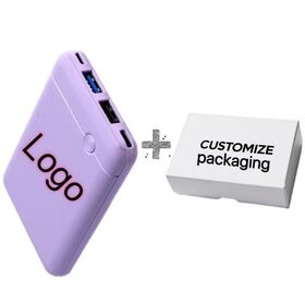 2026 Fabrik preis 5000mAh Tragbare Power bank Perfekt für den täglichen Pendel betrieb, Telefon kompatibilität Einfach zu halten und zu tragen Fabrik preis