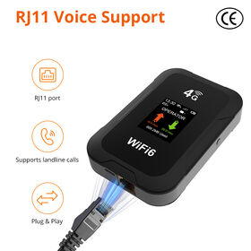 JIMI CE Certificate LTE Router 5000mAh Battery Portable Wireless Hotspot 300Mbps wifi Device Vsim Esim Router Long Battery Life