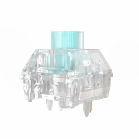 Kailh Mengling Jellyfish PRO Keyboard Switch, RGB SMD Transparent Clicky Switches, for Mechanical Keyboard