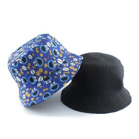 Custom Printing Big Summer Adult Size Women Reversible Bucket Hat