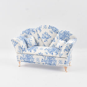 Blue Floral Jewelry Packaging Box Heart Shaped Velvet Eco Friendly Paper Cardboard for Storage