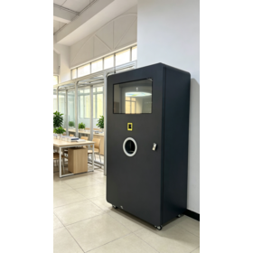 Protein Shake Vending Machine Large Storage Capacity Stainless Steel Customizable Color QR Code Token 21.5" Touchscreen Auto