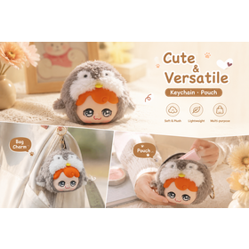 Creative Cartoon Character Plush Plant Comforter Soft Novelty Stuffed Toy for Home Decor