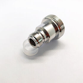 7/16 DIN Female to N Female RF Transition Coupler 7/16/N-KK Coaxial Adapter for 4G 5G Telecom Base Station Test Equipment