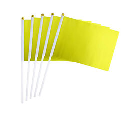 Solid Color Custom Promotional Mini Hand Waving Flags