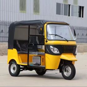 Wholesale Keke Bajaj >1000W Electric Rickshaw Open 1 Passenger Tuk Tuk Tricycle Adults 60V 50-70km/h 400kg Payload Eec Certified
