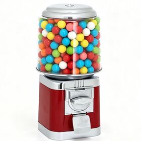 Wholesale Round Clear PC Globe Gumball Dispenser Mini Tabletop Coin Slot Candy Vending Machine For Kids Party Favor