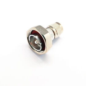 7/16 DIN to N RF Coaxial Adapter 7/16/N-JJ Male to Male Straight Connector 50Ohm