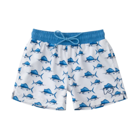 2026 New hot sale Kids Swim Trunks, Recycled Fabric Mesh Lined Boys Beach Shorts