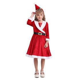 Hot selling children's clothing girls dress Christmas costume